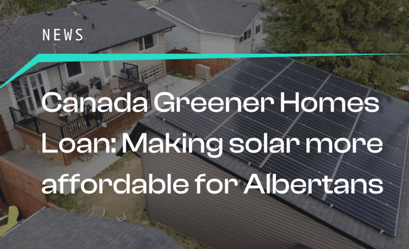 Canada Greener Homes Loan