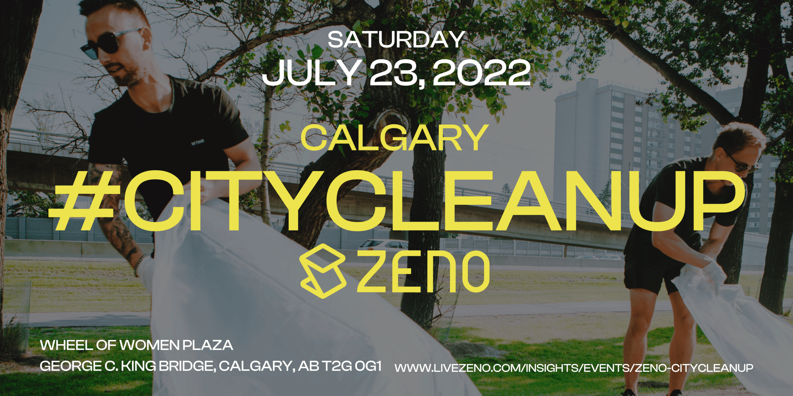 Zeno #CITYCLEANUP 2022 in Calgary