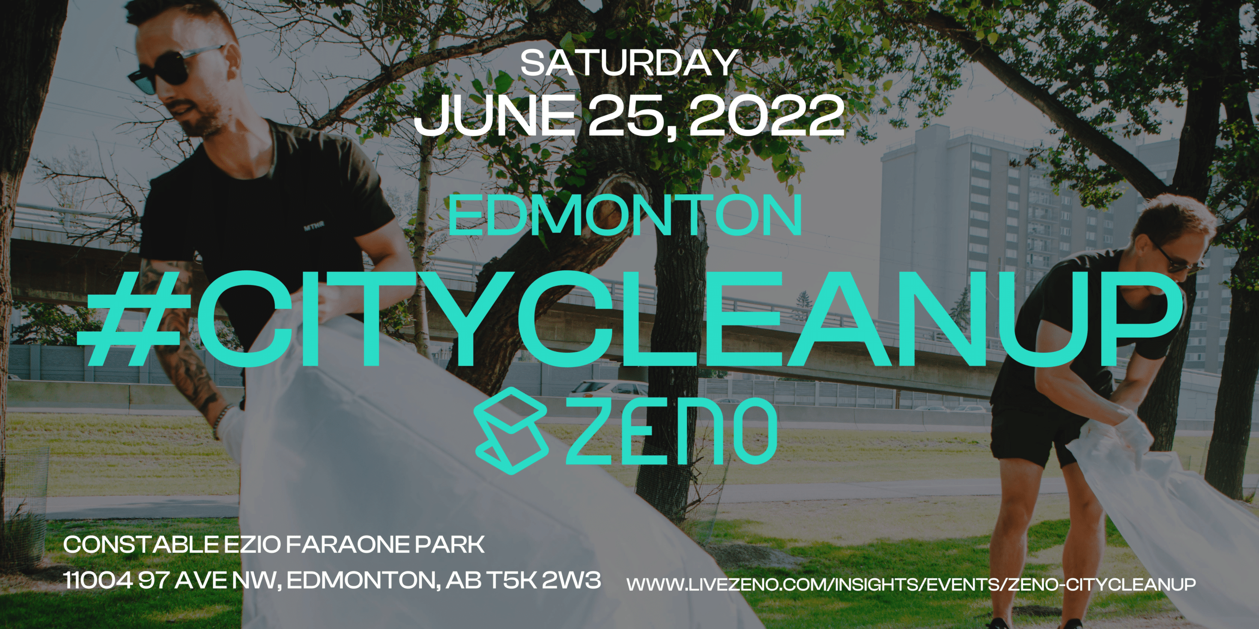 Zeno #CITYCLEANUP 2022 in Edmonton