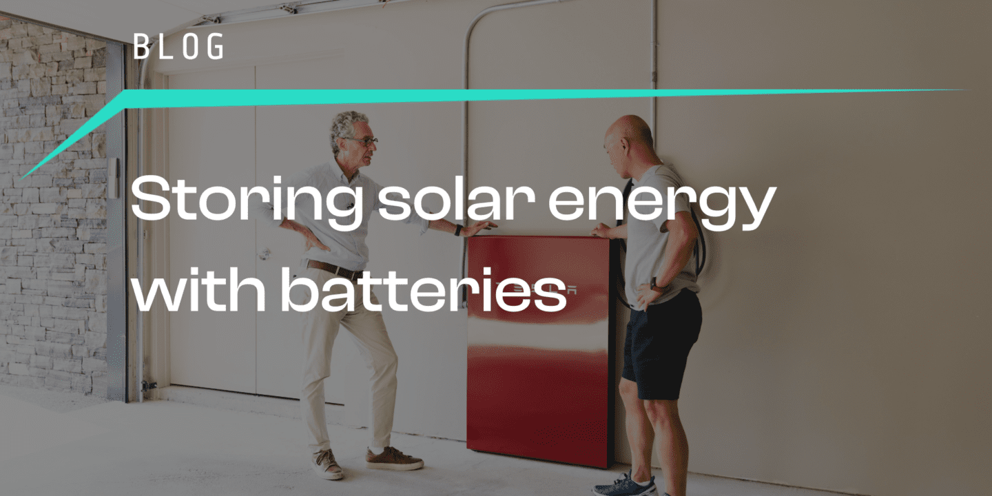 storing solar energy with batteries