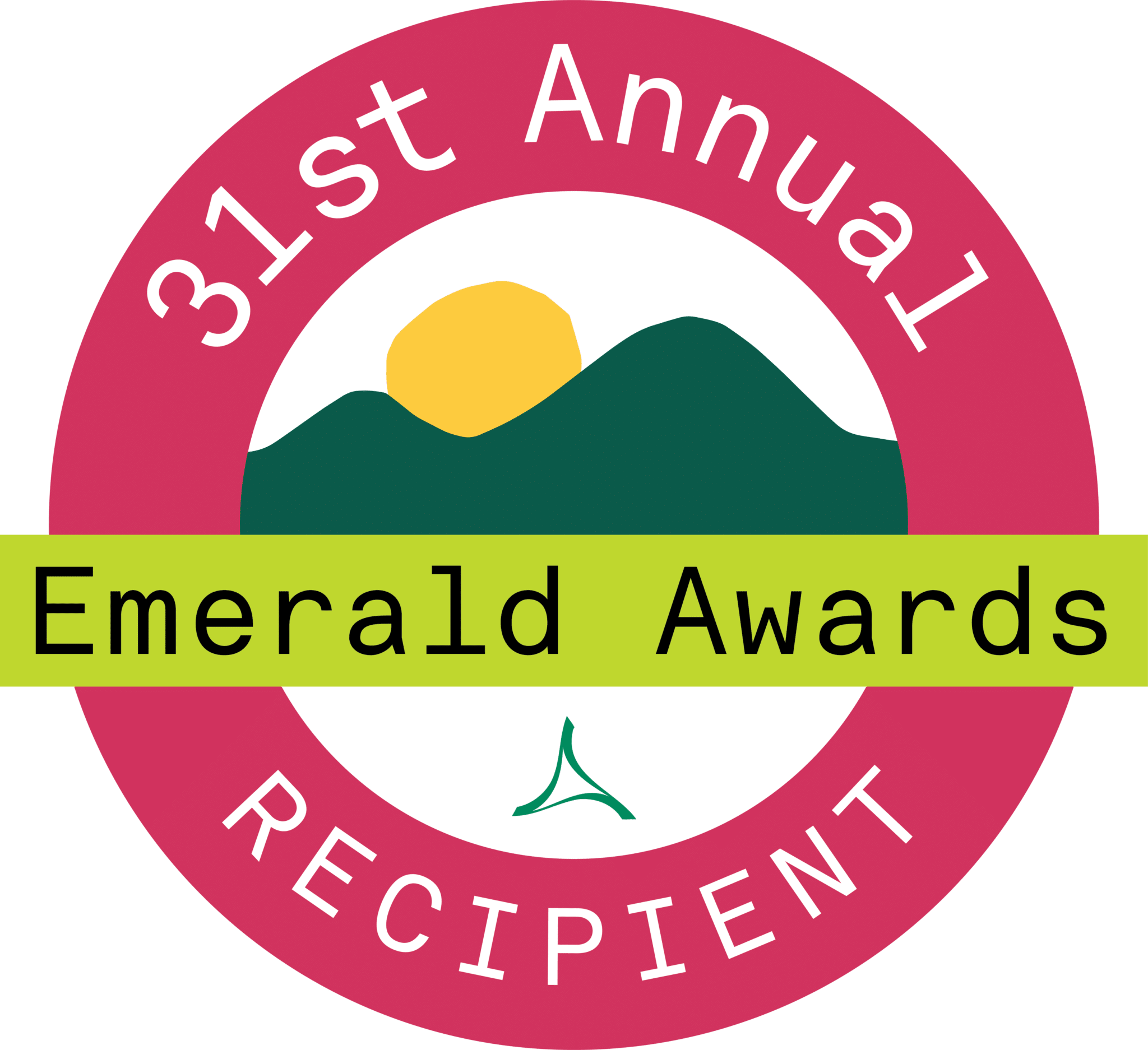 31stEmeraldAwards RecipientBadge