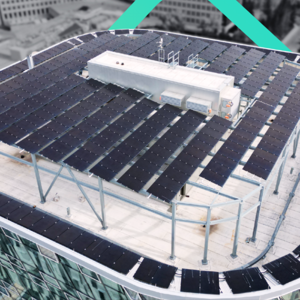 commercial solar installation calgary UofC McKimmie Tower