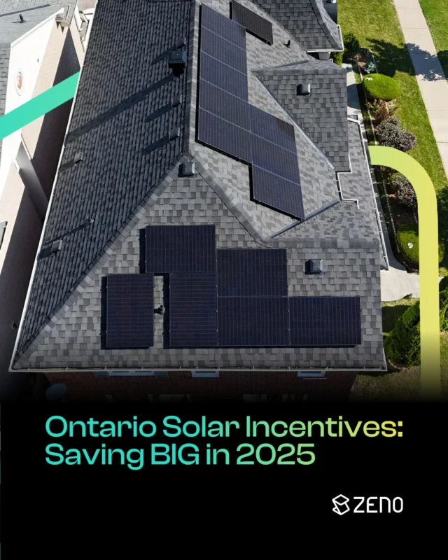 Thinking about 𝗴𝗼𝗶𝗻𝗴 𝘀𝗼𝗹𝗮𝗿 𝗶𝗻 𝗢𝗻𝘁𝗮𝗿𝗶𝗼? 2025 is your year to save!

With new rebates, interest-free loans, and local programs, homeowners can cut upfront costs and boost long-term savings.

From the 𝗛𝗼𝗺𝗲 𝗥𝗲𝗻𝗼𝘃𝗮𝘁𝗶𝗼𝗻 𝗦𝗮𝘃𝗶𝗻𝗴𝘀 𝗣𝗿𝗼𝗴𝗿𝗮𝗺 to 𝗻𝗲𝘁 𝗺𝗲𝘁𝗲𝗿𝗶𝗻𝗴 credits, there are more ways than ever to make solar affordable.

Want the full breakdown of Ontario solar incentives? Read our latest blog post. Link in bio.

#ZenoRenewables #SolarPowered #SolarSolutions #Ontario #SolarOntario #SolarIncentives #SolarLoans #SolarFinancing #SolarRebates