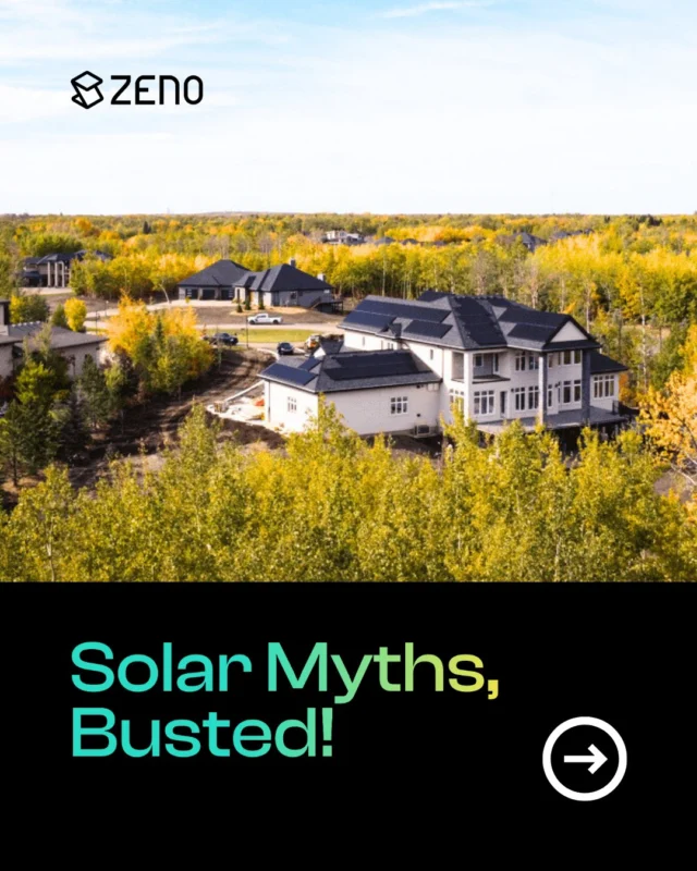 Thinking solar is not right for your home? Let’s break some myths.

At Zeno, we hear it all the time… that solar is too expensive, doesn’t work in winter, or won’t fit your roof. But the reality is, solar today is smarter, more affordable, and better suited to Canada’s climate than ever before.

If you own your home and pay over $100/month for power, it might be time to take a closer look. We’ve broken down the top 10 myths in our blog - link in bio.

#ZenoRenewables #SolarPowered #SolarSolutions #SolarMyth #Alberta #SolarAlberta #Ontario #SolarOntario