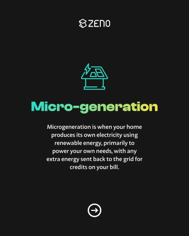 Micro-generation means your home can produce its own electricity, use it first, and send any extra back to the grid for credits that help lower your energy bill.

The part most homeowners don’t realize? There’s a process behind getting set up properly - applications, approvals, metering, and utility coordination.

That’s where we come in.

Zeno handles the entire microgeneration setup on your behalf as part of our turnkey solar process - from system design to approvals and final connection - so you can start generating and saving without the hassle.

Book your free solar assessment through the link in our bio, and see what your home could produce.

#ZenoRenewables #Microgeneration #SolarInstallation #SolarQuote #SolarMonitoring #SolarPowered #Alberta #SolarAlberta